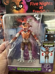 Jazwares Five Nights at Freddy’s LOT OF 2 Withered Foxy & Withered Freddy FNAF