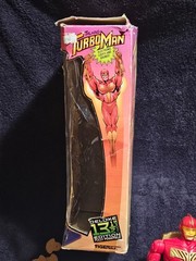 TIGER Deluxe TALKING TURBO MAN 1996 13” Action Figure FINE in ROUGH Box-Complete
