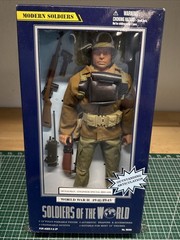 Soldiers of the World WW2 Signalman Engineer Brigade 12″ Figure 2003 NEW SEALED