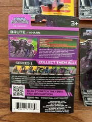 (10) 2020 “FINAL FACTION” {ALPHA TEAM 1/KHARN} (SERIES 1) Action Figure Lot NEW!