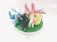 G.E.M. EX Series Pokemon Eevee Friends Megahouse Missing A Few Parts, No Box