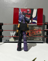 WWE Rey Mysterio Elite Series 1 Purple Black w Mask & Shirt 619 Mexico WWF WCW