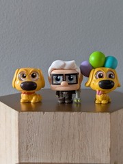 Pixar Up Disney Doorables Series 7 Full Set Of 5 Russell Carl Dug Kevin & Alpha