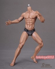 30cm LDDOLL 30Boy 1:6 flexible Muscular silicone Male Action Figure Body Model