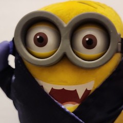 Minions Gone Batty Minion Plush Stuffed Toy 5″ NWT