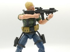Custom 1:12 Scale HK 416 Assault Rifle for 6″ GI JOE Classified Action Figures