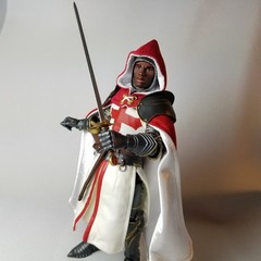 Custom Wired Cape- fits Templar Knights, Sir Elijah, Enoch & 1.0 Mythic Legions