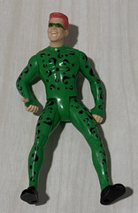 Jim Carrey as the Riddler Batman Forever DC Comics Kenner 1996 Figure Loose