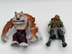 TMNT Teenage Mutant Ninja Turtles Figure Playmates Dogpound & Michaelanglo