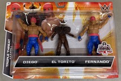 New WWE Triple Threat Match 3 Pack Diego El Torito Fernando K-Mart Exclusive