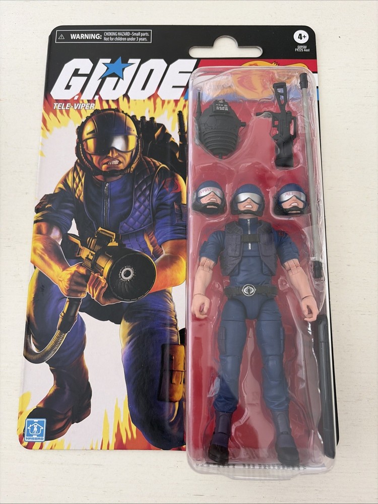 Hasbro G.I. Joe Tele-Viper 6”. NIB, Sealed.