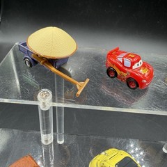 Disney Pixar Cars Plastic & Mini Die cast Mater Luigi Lightning McQueen 8 Piece