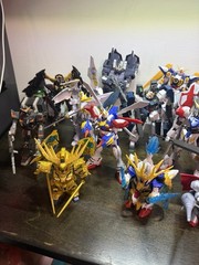 Lot Of Gundam Figures