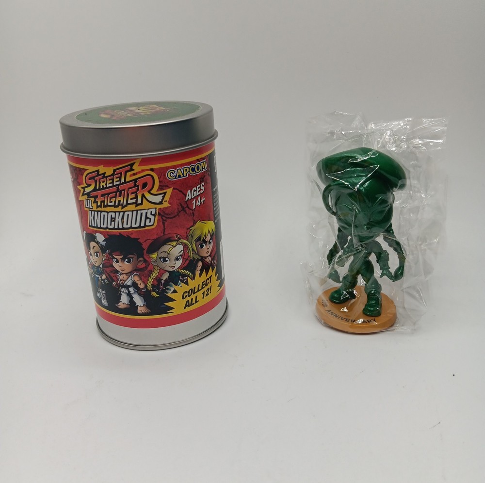 SDCC 2018 Cryptozoic Street Fighter Lil Knockouts Metallic Cammy Limited To 300