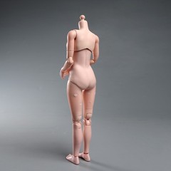 1/6 Female Pale Super Large Breast Chest Flexible Body For 12″Action Figure