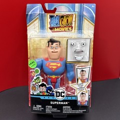 Teen Titans Go! Movie Face-Swappers Superman Action Figure 2018 Mattel Open Box