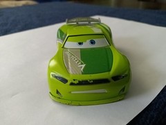 Disney Pixar Chase Racelott VITOLINE #24 Pull Back & Go Car Diecast 1:43. 48