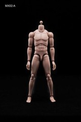 MX02-A 12inch Europe Skin Male Action Figure Body Fit For 1/6 Head Sculpt Toys