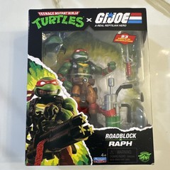 🔥2026 TMNT x G.I. Joe – Roadblock x Raph Action Figure Playmates In Hand🔥