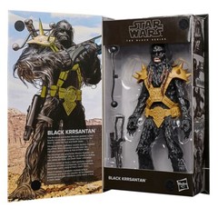 Star Wars Black Series Comic Cover 6″ Figure BLACK KRRSANTAN Wookiee – IN HAND