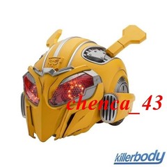 US Now!!! Killerbody 1:1 Bumblebee Mask LED Light Transform Cosplay Props w/ Box