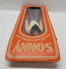 1976 Mego SONNY BONO 12″ Poseable Doll New Doll in Open Box