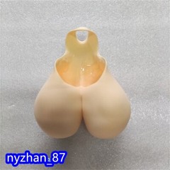 1:6 Normal Skin Super Big Breast Bust Cover Model For12” Female TBL Figure Body