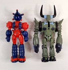 2 x 2004 Astro Boy Tezuka Bandai PLUTO and ATLAS VGC Action Figures