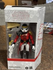 Star Wars The Black Series Purge Trooper Holiday Edition Figure NEW Sealed