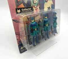Battle of the Planets Gallactor 3-Pack Gatchaman G-Force Very Rare
