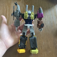 Blokees Transformers Defender Version Bruticus Complete Set USA (Already built)