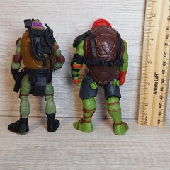 Teenage Mutant Ninja Turtles 2010s Movies Action Figure Lot Of 4 TMNT