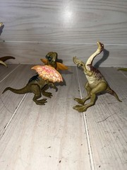 Lot of 8 Jurassic World Dinosaur Figures T Rex Spinosaurus Triceratops