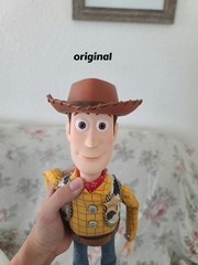 Custom Movie Accurate Toy Story Woody Doll Hat Thread Stitch