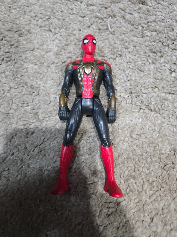 Marvel Spider-Man Web Gear Iron Spider Action Figure – 5.5 Inches Tall