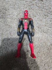 Marvel Spider-Man Web Gear Iron Spider Action Figure – 5.5 Inches Tall