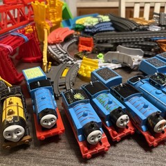 HUGE Lot Of TOMY Thomas & Friends Train Tracks PLARAIL Cars Everything & More!