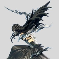 Bleach Ichigo Kurosaki 24cm Moonless Combat Figure Collectible Statue