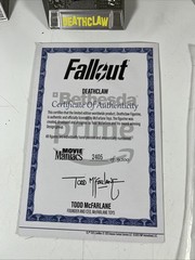 McFarlane Movie Maniacs Fallout Deathclaw,Securitron,Lucy,Maximus & Ghoul **Read
