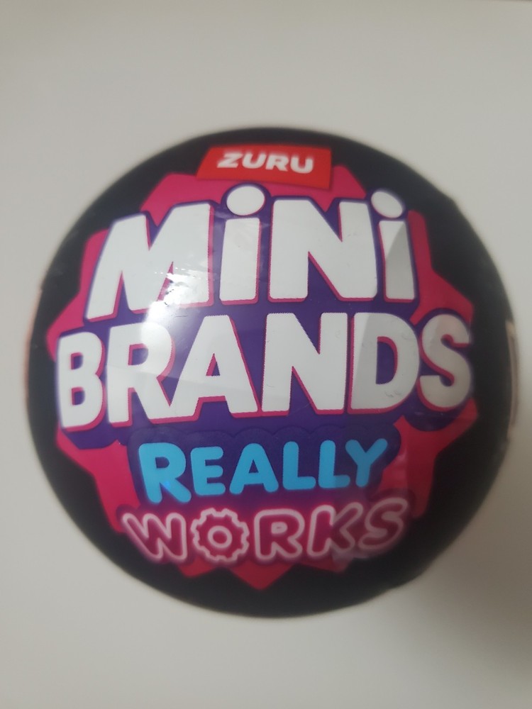 New ZURU Mini Brands Really Works Vinyl Record Capsules Mystery Balll blind box