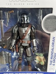 Star Wars Black Series THE MANDALORIAN & GROGU First Edition 01 White Box Figure