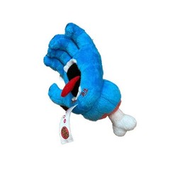 SANTA CRUZ × NICI Screaming Hand Soft Toy & Keychain Blue Polyester JAPAN NEW