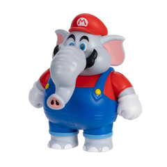 Jakks Pacific Elephant Mario 2.5” Action Figure in Blister Packaging