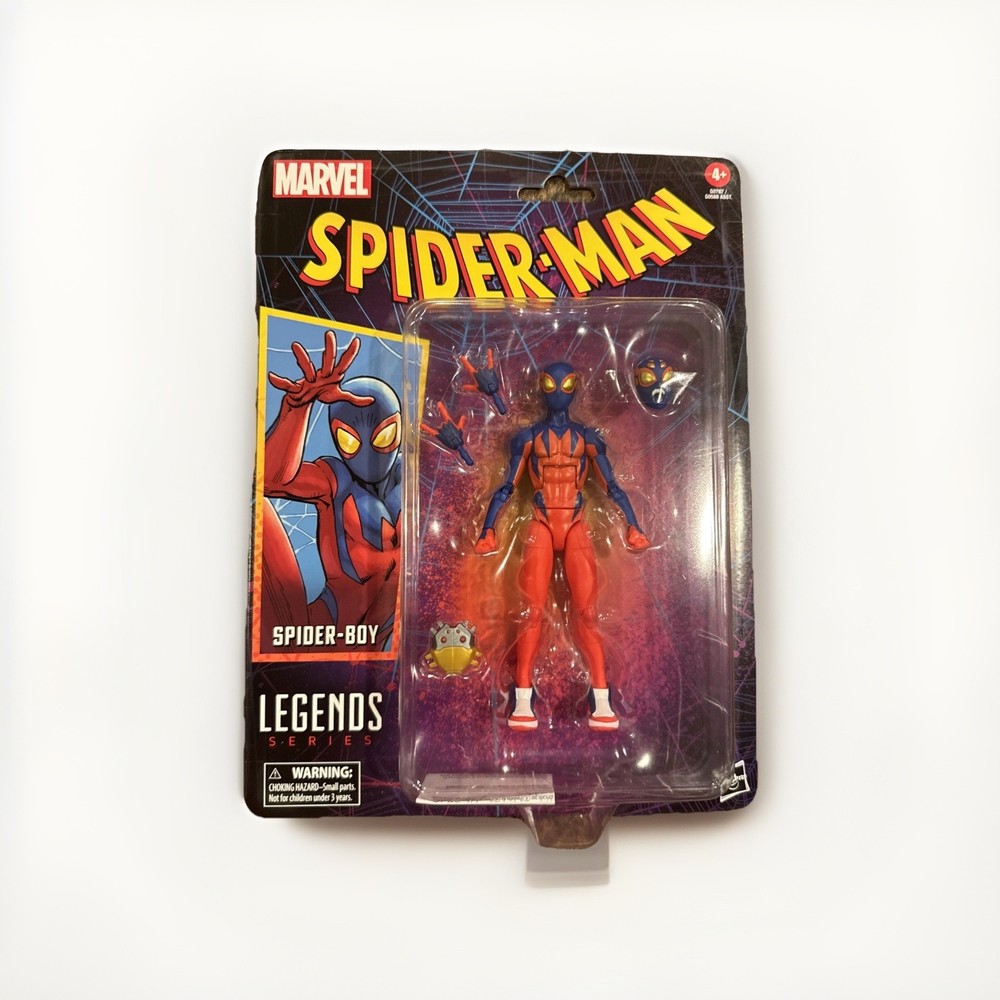 Marvel Spider-Man Legends Series Retro Card Bailey Briggs AKA Spider-Boy