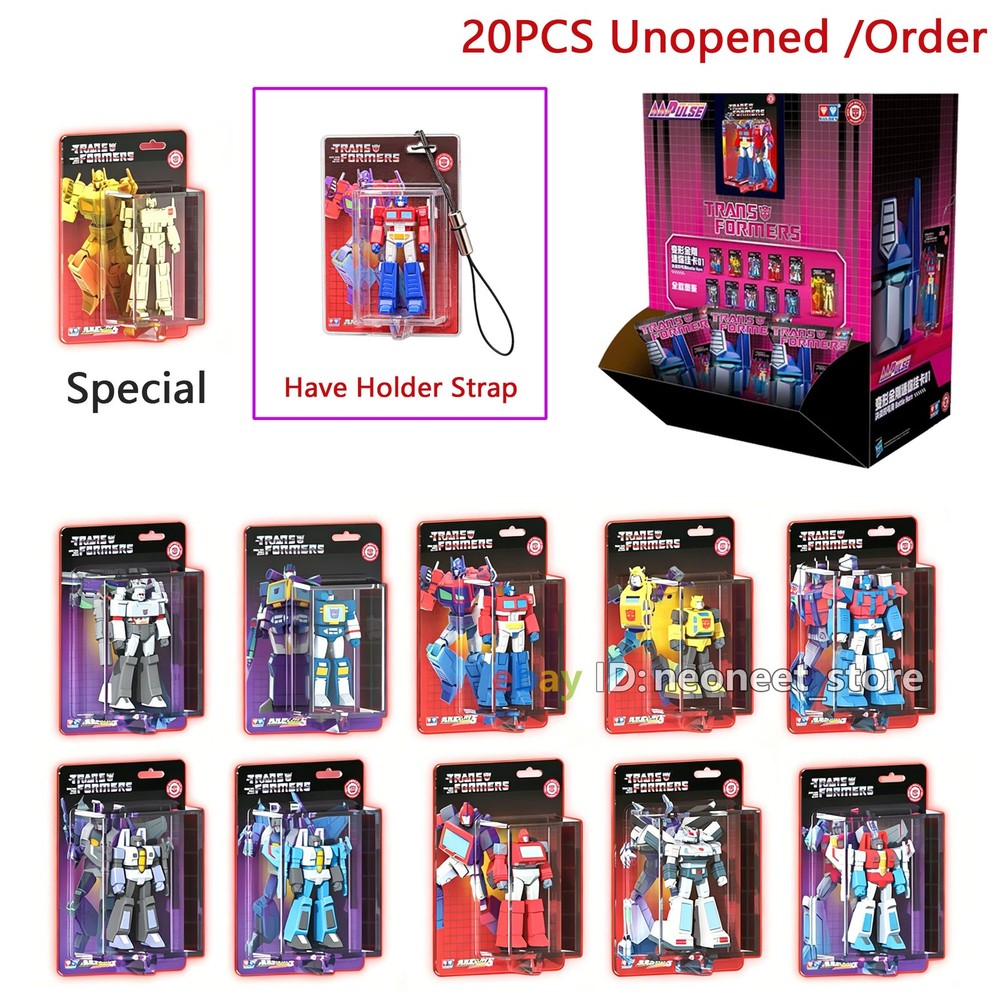 AULDEY Transformers G1 Blind Box Key Ring Phone Strap Keychain Random 1PCS