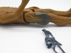 Vintage Star Wars Chewbacca action figure original KENNER 1978 No COO Gun damage