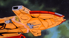 Ultra Magnus Escape Ship from 86 Animated Movie Titan Scaled ***Ship Only