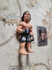 Round 5 URIJAH California Kid FABER UFC Figure W/ Panini Prizm Card Sleved Mint