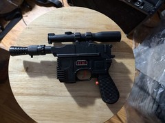 1983 Kenner Star Wars ROTJ Han Solo Blaster Toy – Non-Working – Parts/Repair
