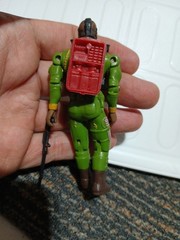 1983 Galoob A-Team Mr. T With Gun & Backpack Ba Baracus Vintage Action Figure